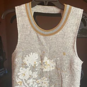 Dress 100% wool. Anthropology